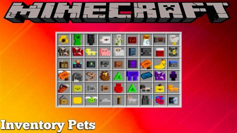 inventory pets mod 1.16.5